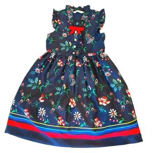 Janie + Jack Gucci Flora Inspired Toddler Party Dress